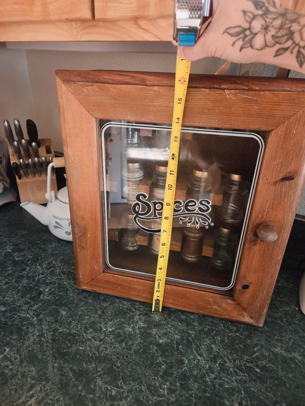 Vintage Spice Cabinet
